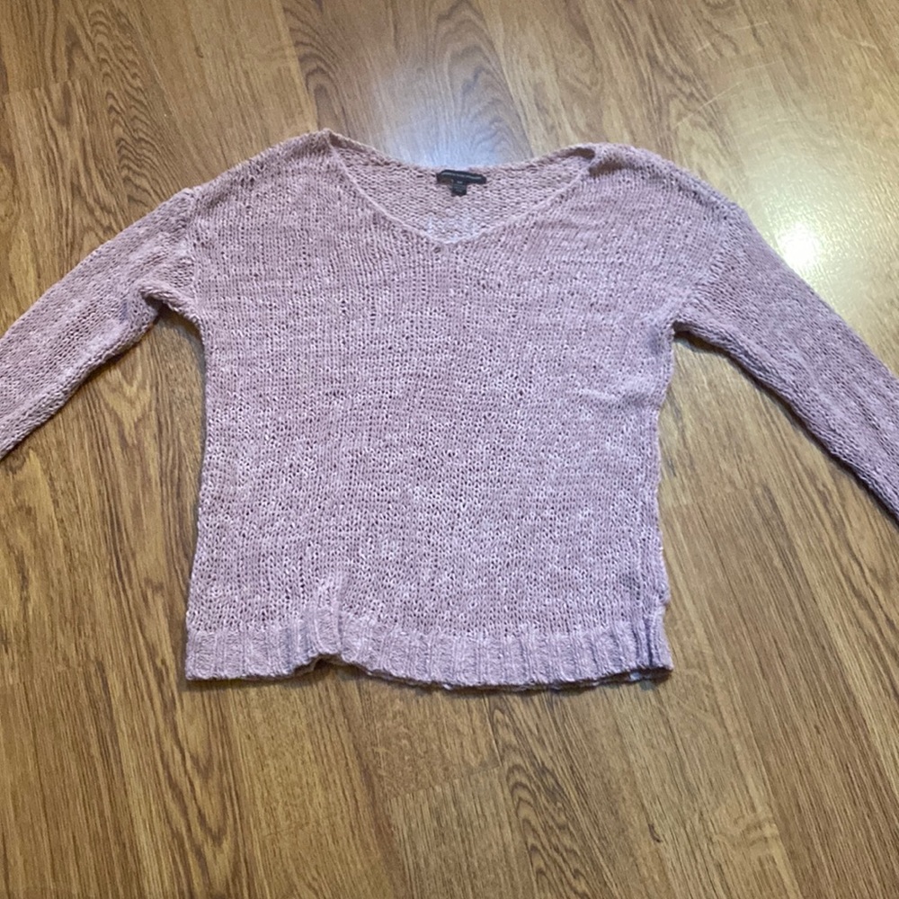Lilac purple American eagle sweater size S